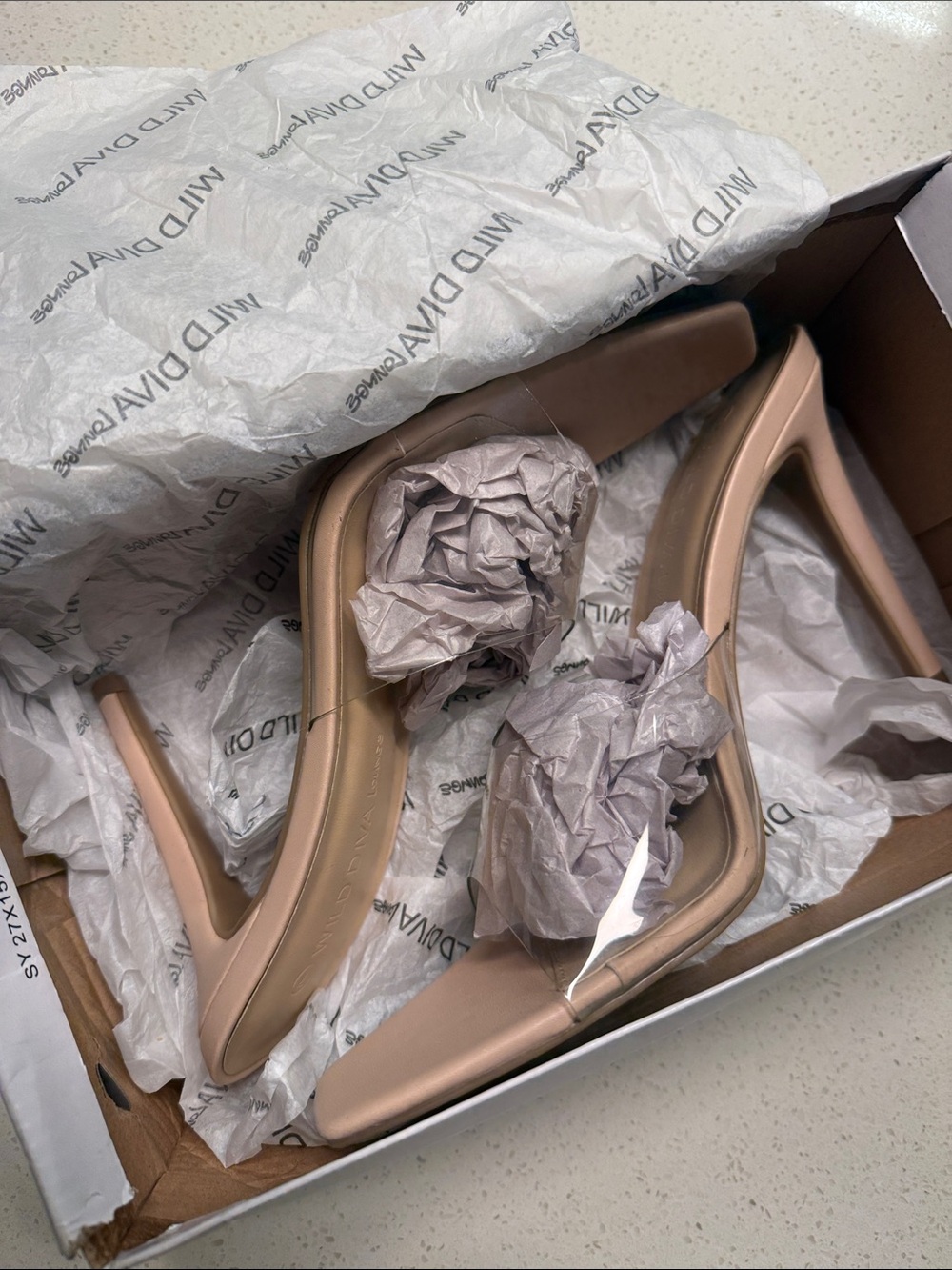 Blissa by Wild Diva Lounge Slide Size 7